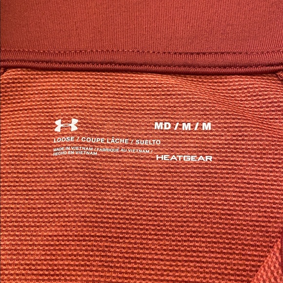 Under Armor Heat Gear 1/4 Zip Pullover. Men's Medium. - Picture 2 of 4